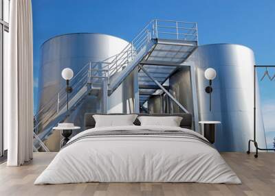 winery tanks Wall mural