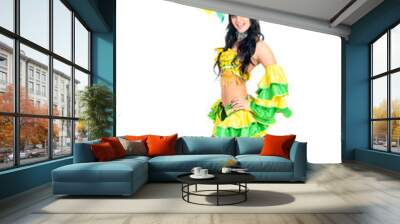 carnival dancer woman dancing Wall mural