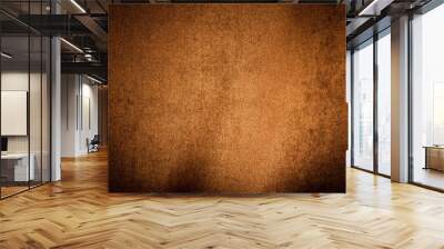 Orange and brown textured background Wall mural