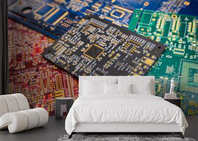 Bare Circuit Boards Wall mural