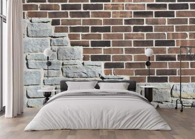 Blocks and Bricks Wall mural