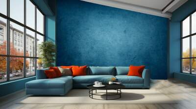 Blue textured background Wall mural