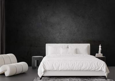 dark grey textured wall background Wall mural