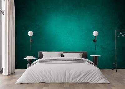 Green concrete wall Wall mural