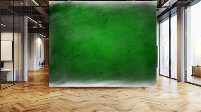 Green concrete wall Wall mural