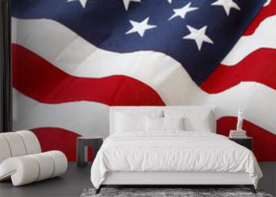 USA flag Wall mural