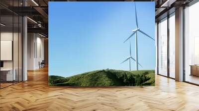 wind turbines Wall mural