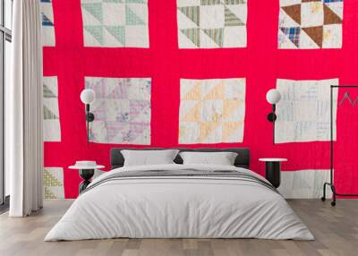 Cats Cradle Quilt Wall mural