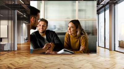 Creative People working in office	 Wall mural