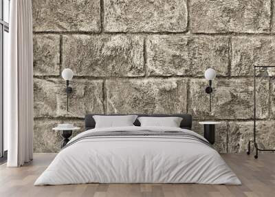 vintage brick wall Wall mural