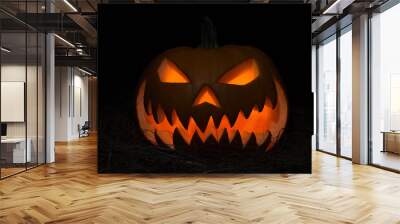 pumpkins for Halloween Wall mural