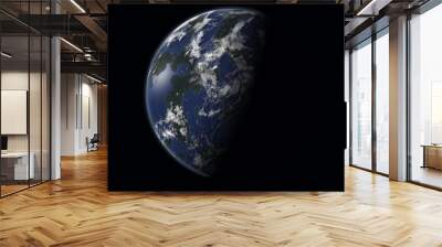 exoplanet Wall mural