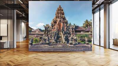 Traditional Balinese temple in Bali, Indonesia Wall mural