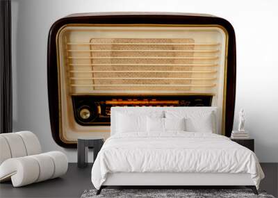 Old Retro Radio 1955 Wall mural