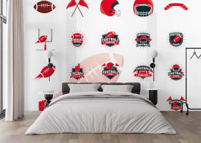 american football tournament Wall mural