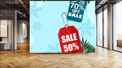 christmas sale discount Wall mural