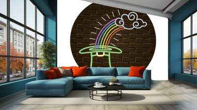 st patricks day cartoon Wall mural