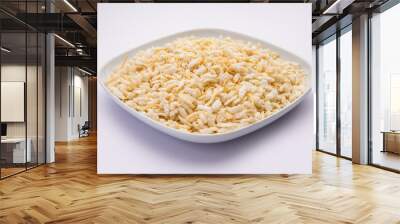 Simple Diet poha chivda in a bowl Wall mural