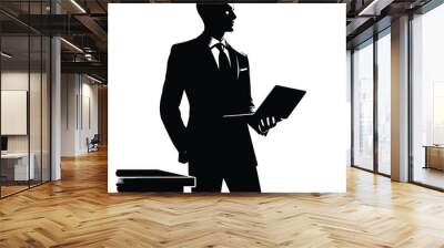 Entrepreneur Silhouette Wall mural