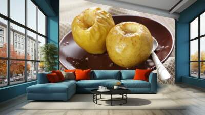 Baked apples Wall mural