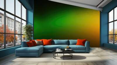 black orange yellow green , a rough abstract retro vibe background Wall mural