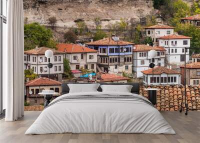 Traditional ottoman houses in Safranbolu Wall mural