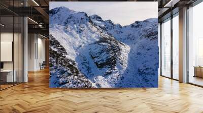 Rila Mountain near Malyovitsa peak, Bulgaria Wall mural