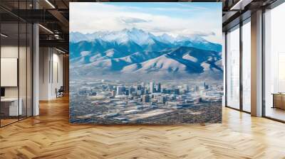 Beautiful Salt Lake City view Wall mural