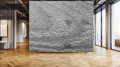 Surface of old textured wooden board for background. Toned Wall mural