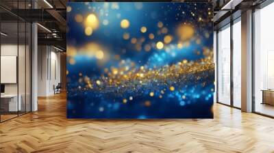 christmas holiday background image. Generative ai image. Generative image Wall mural