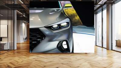 modern car head light Wall mural