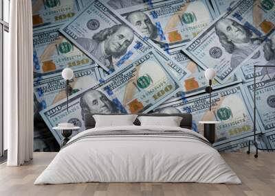 US dollars Wall mural