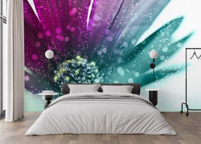 flowers background Wall mural