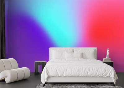 Modern beautiful distorted gradient abstract background. Wall mural