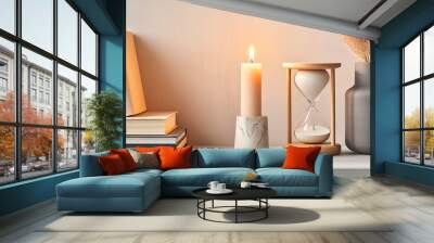 Create a Cozy Atmosphere with This Stylish Home Decor Set Wall mural