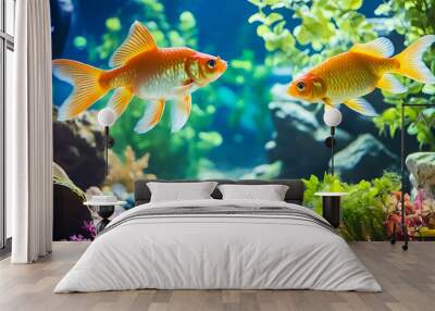 FIsh farming fish research aquarium tanks Wall mural