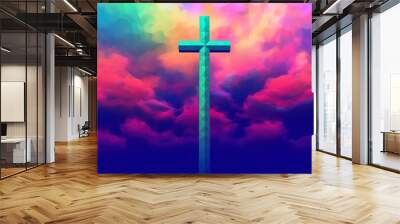 spiritual illustration god religious gospel grace blessed background faith art prayer christianity digital artwork easter
jesus christ god holy saint saviour disciple christian generative ai art Wall mural