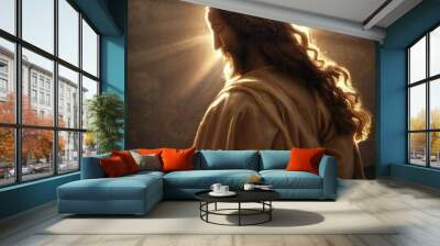 Spiritual illustration jesus christ art faith religion portrait christian artwork
christianity saviour holy saint god spirit Wall mural