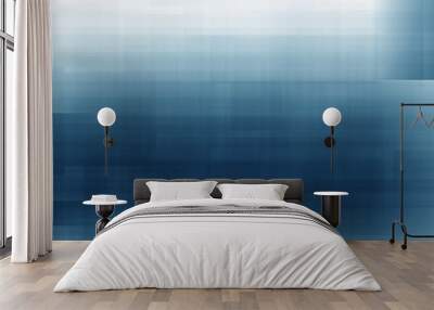 abstract blue lines square background Wall mural