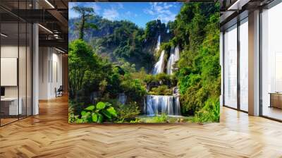 The Thi Lo Su waterfall Wall mural