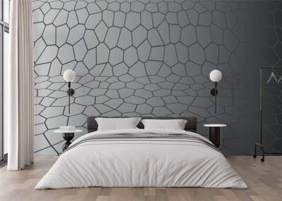 modern abstract pattern with dark baground Wall mural