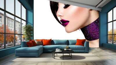 Fashion Beauty Girl. Gorgeous Woman Portrait Wall mural