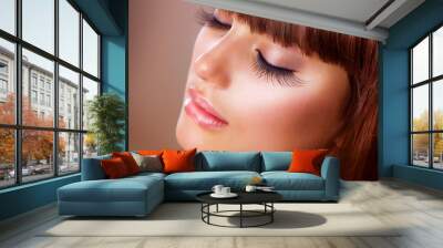 Fashion Makeup. Perfect Skin Wall mural