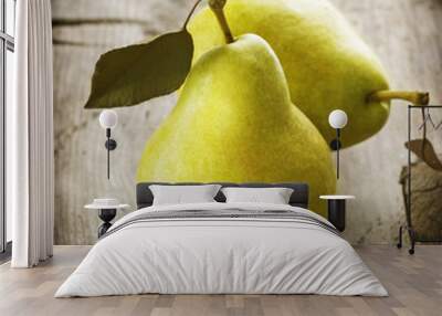 Pears Wall mural