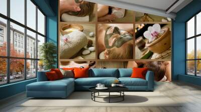 Spa Procedures. Day-spa Wall mural