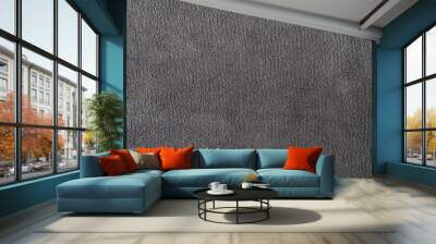 Grey Microfiber Textile Texture Wall mural