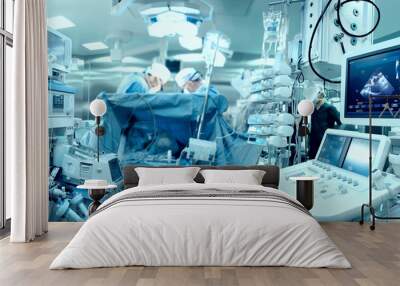 In advanced operating room Wall mural