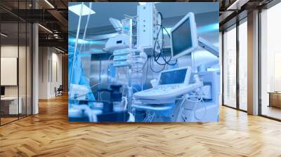 Medical surgery room provided with various equipment Wall mural