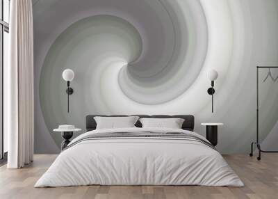 Abstract colour blur background brushed aluminium grey swirl Wall mural