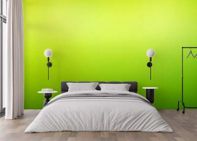 lime green gradient background Wall mural